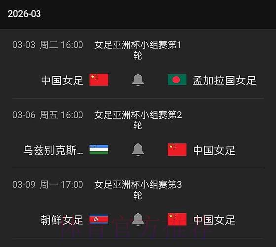 深度解读：中国女足世界杯赛事全程直播指南